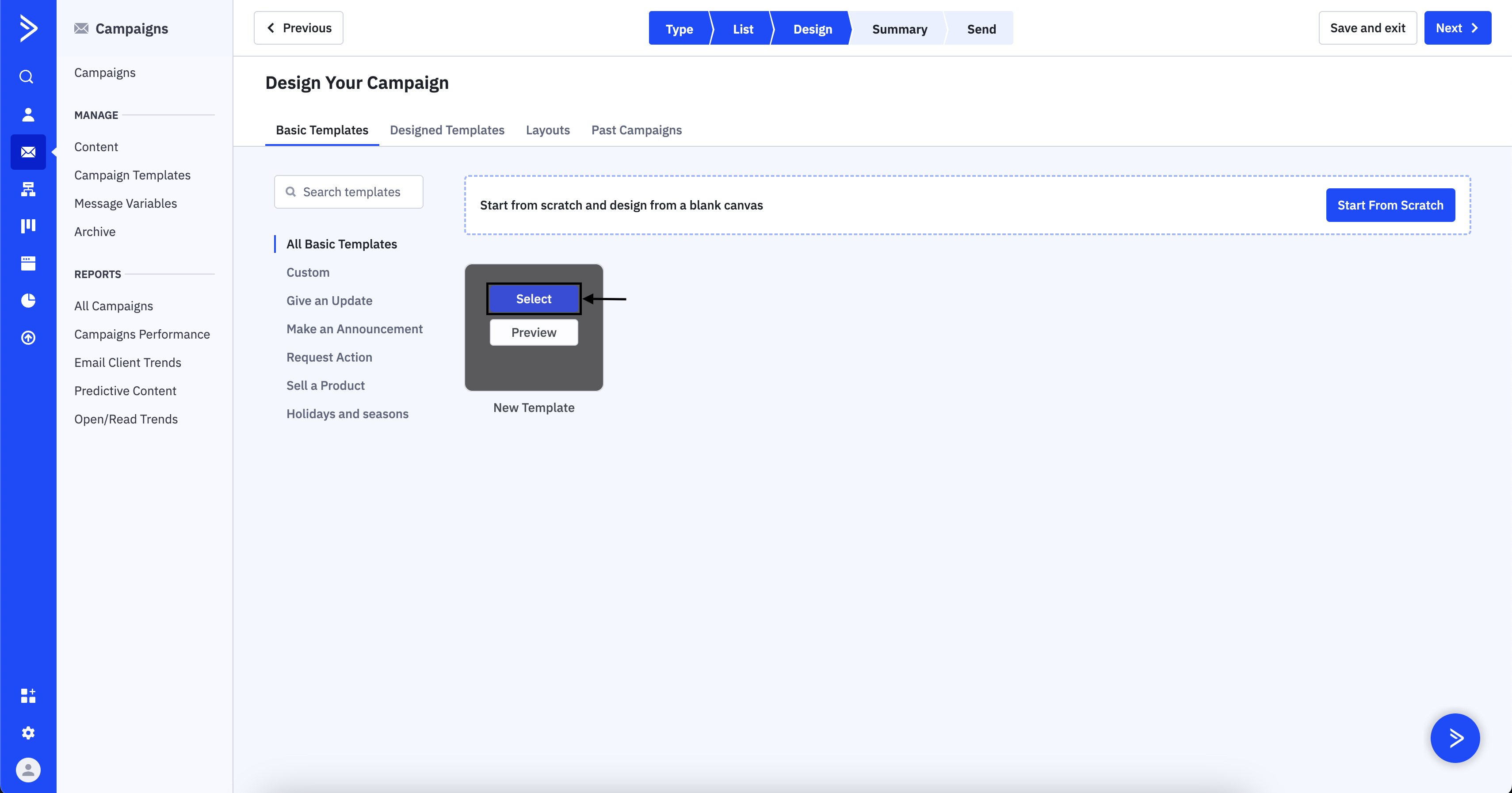ActiveCampaign screenshot