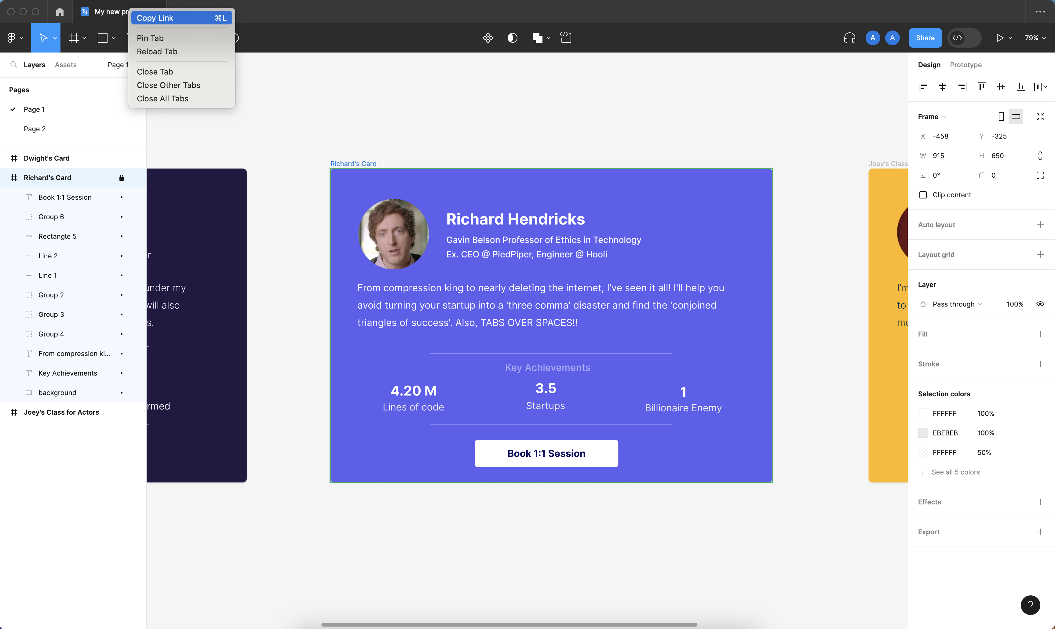 Copy Link from Desktop App