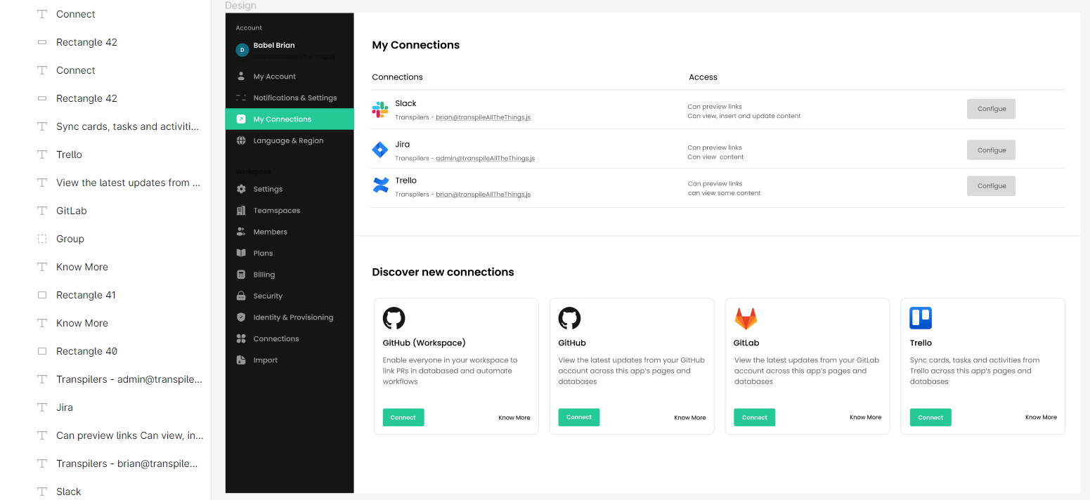 Figma design