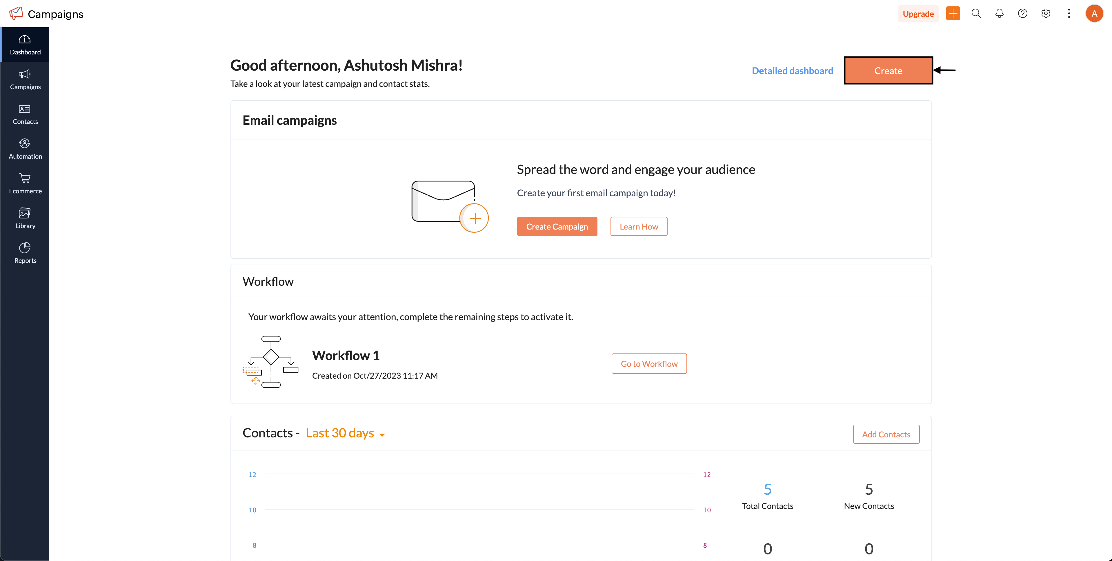 Zoho screenshot