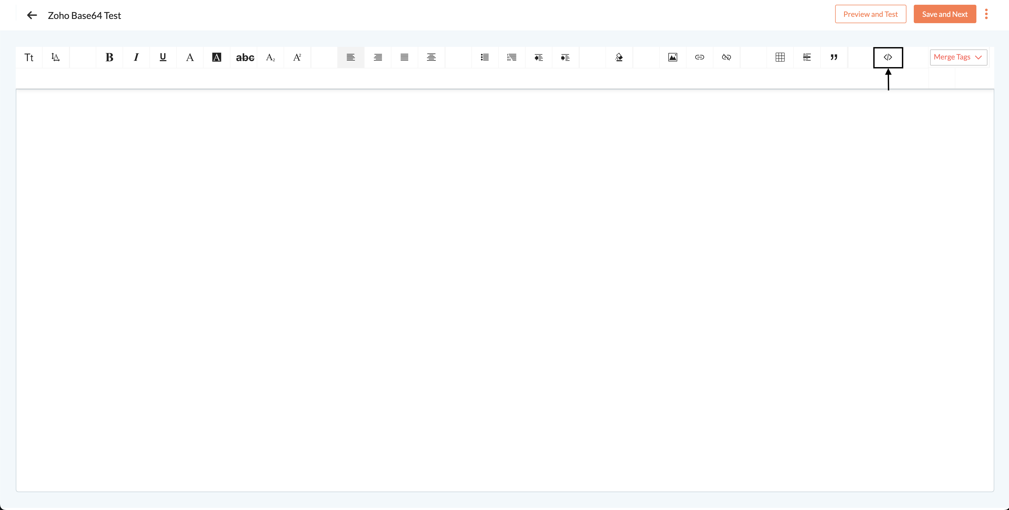 Zoho screenshot